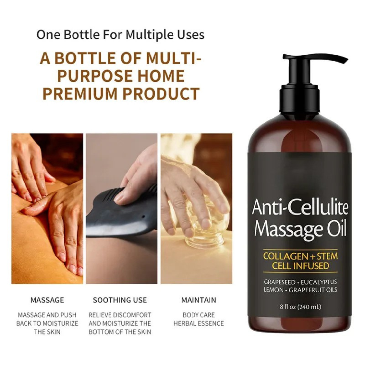 Anti Cellulite Massage Oil