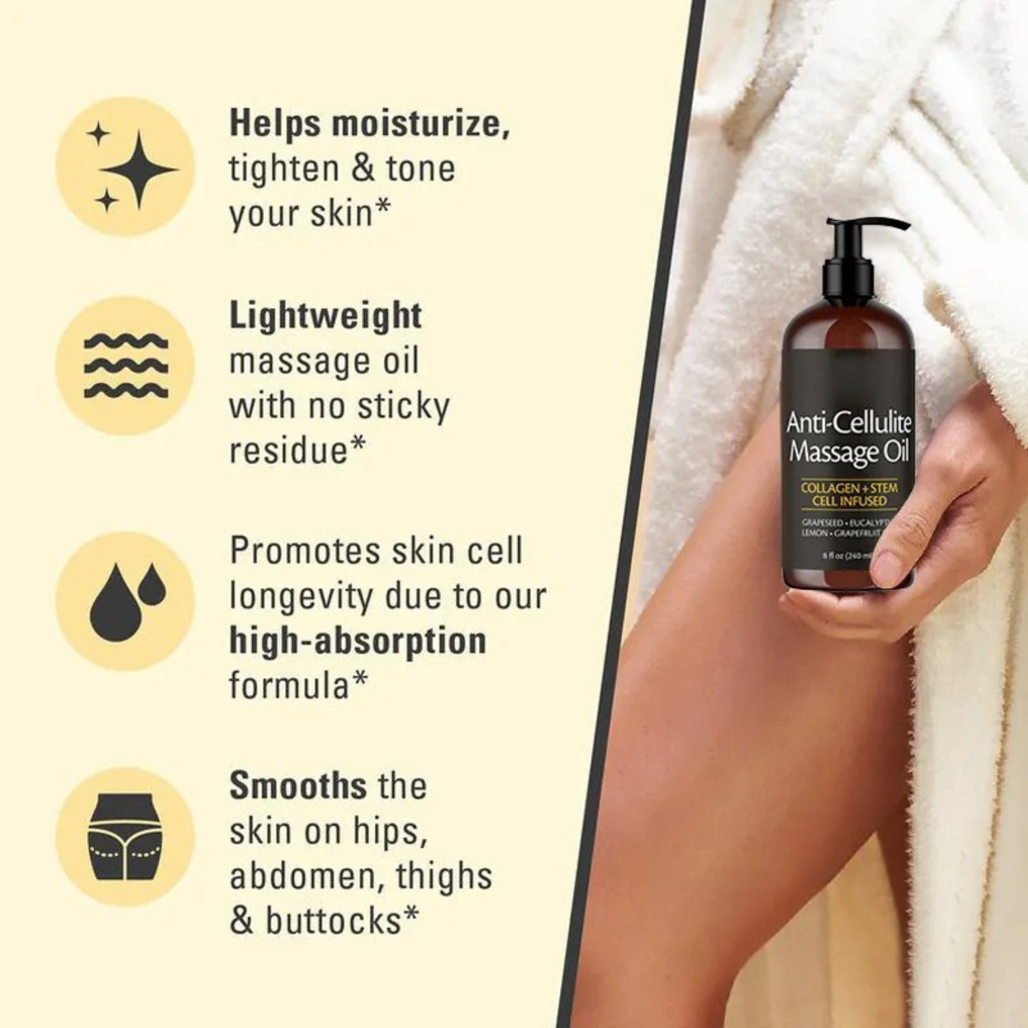 Anti Cellulite Massage Oil